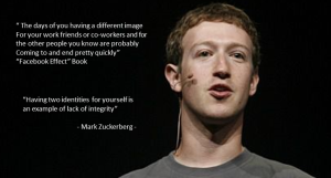 Quote from facebook CEO